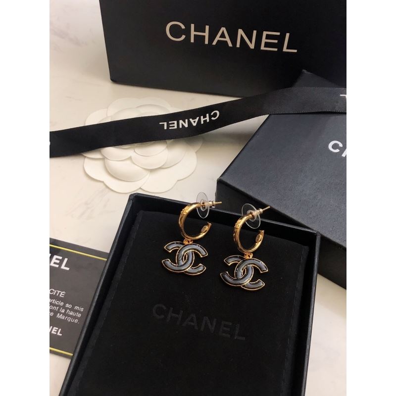 Ch*el earrings